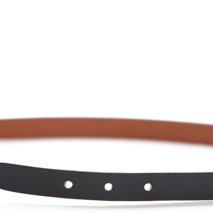 Hermes Chamonix Behapi Double Tour Bracelet XS Black Gold 4 of 7