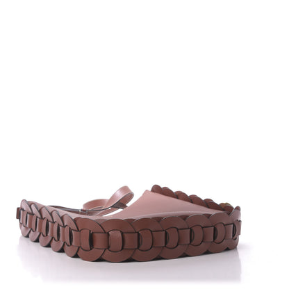 Chloe Small Grain Smooth Calfskin Medium Darryl Hobo Sepia Brown 4 of 9