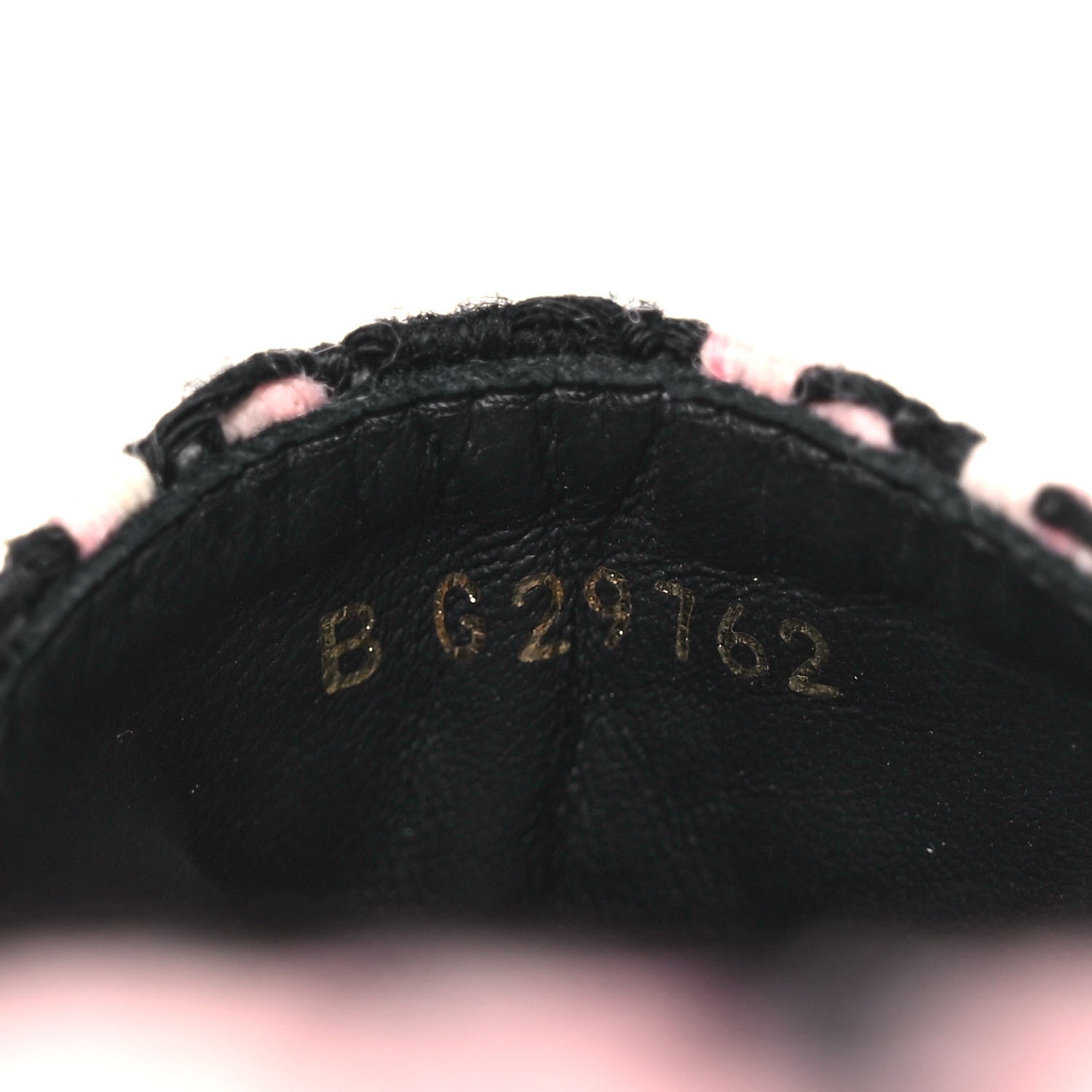 Chanel Tweed Lambskin CC Espadrilles 36 Pink Black 9 of 10