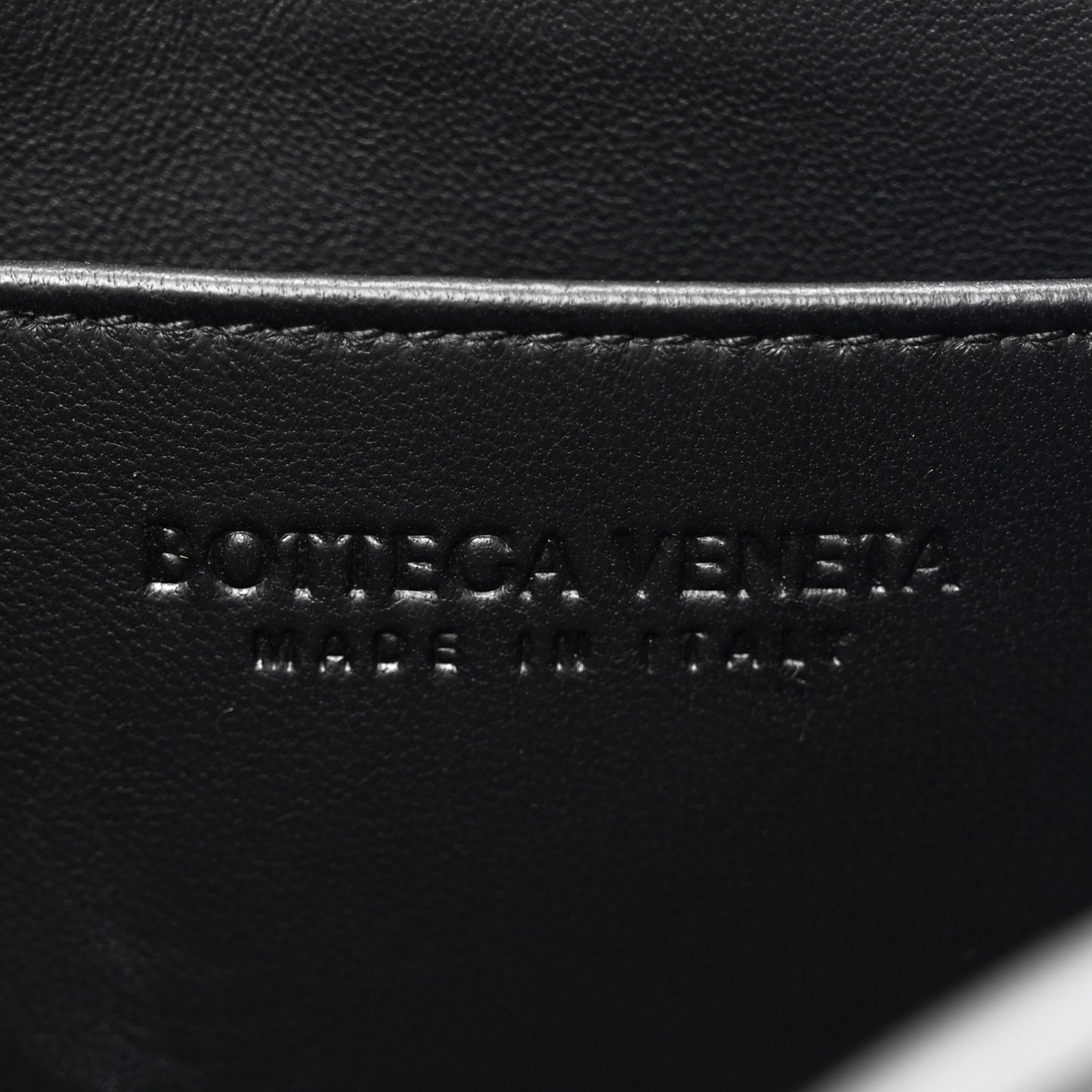 Nappa Intrecciato Small East West Andiamo Shoulder Bag Black