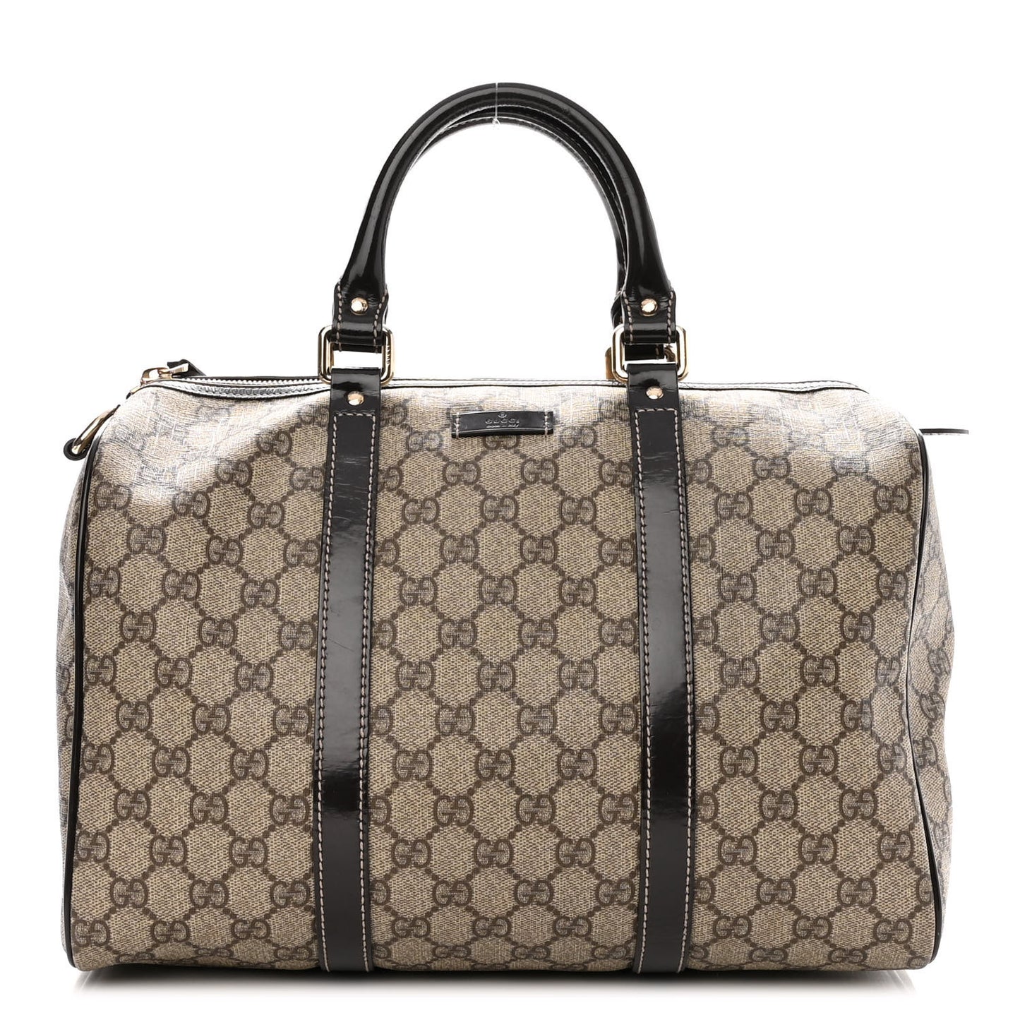 GG Plus Monogram Medium Joy Boston Dark Brown
