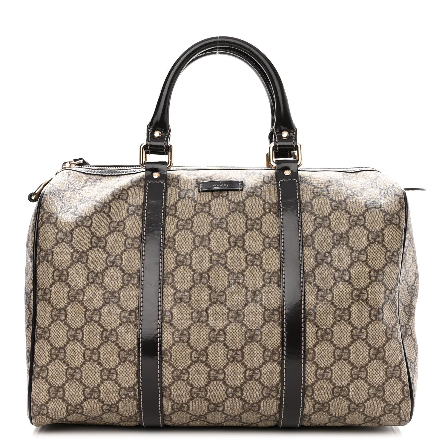Gucci GG Plus Monogram Medium Joy Boston Dark Brown 1 of 14