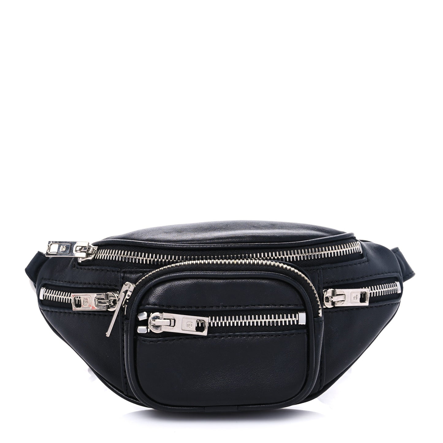 Lambskin Mini Attica Belt Bag Black