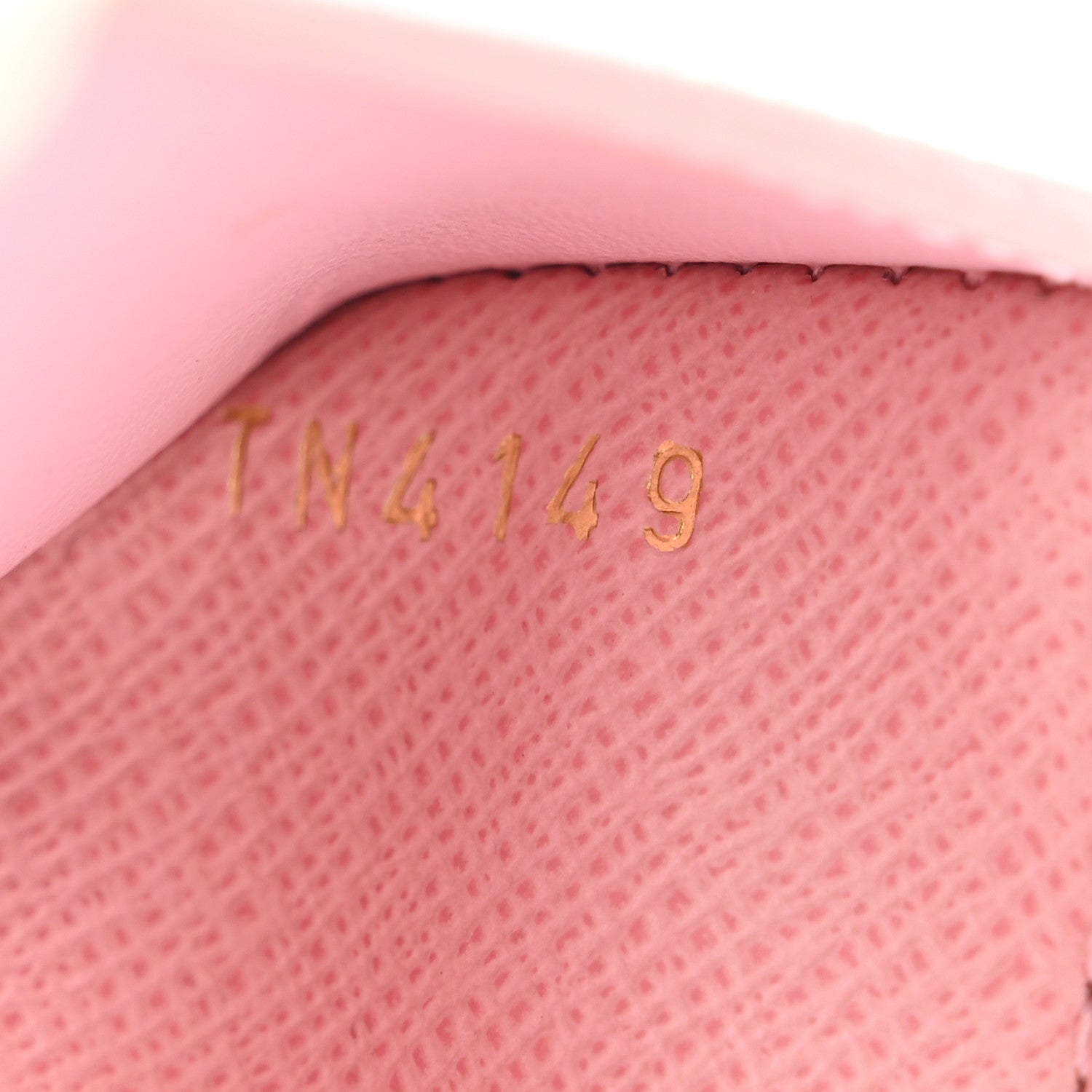 Louis Vuitton Damier Azur Studded Zoe Wallet Rose Ballerine 7 of 12