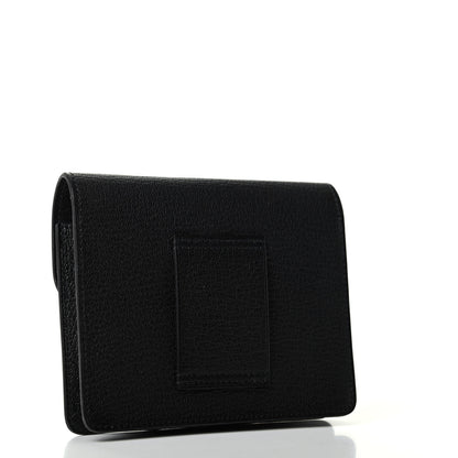 Hermes Chevre Mysore Roulis Slim Wallet Black 4 of 8