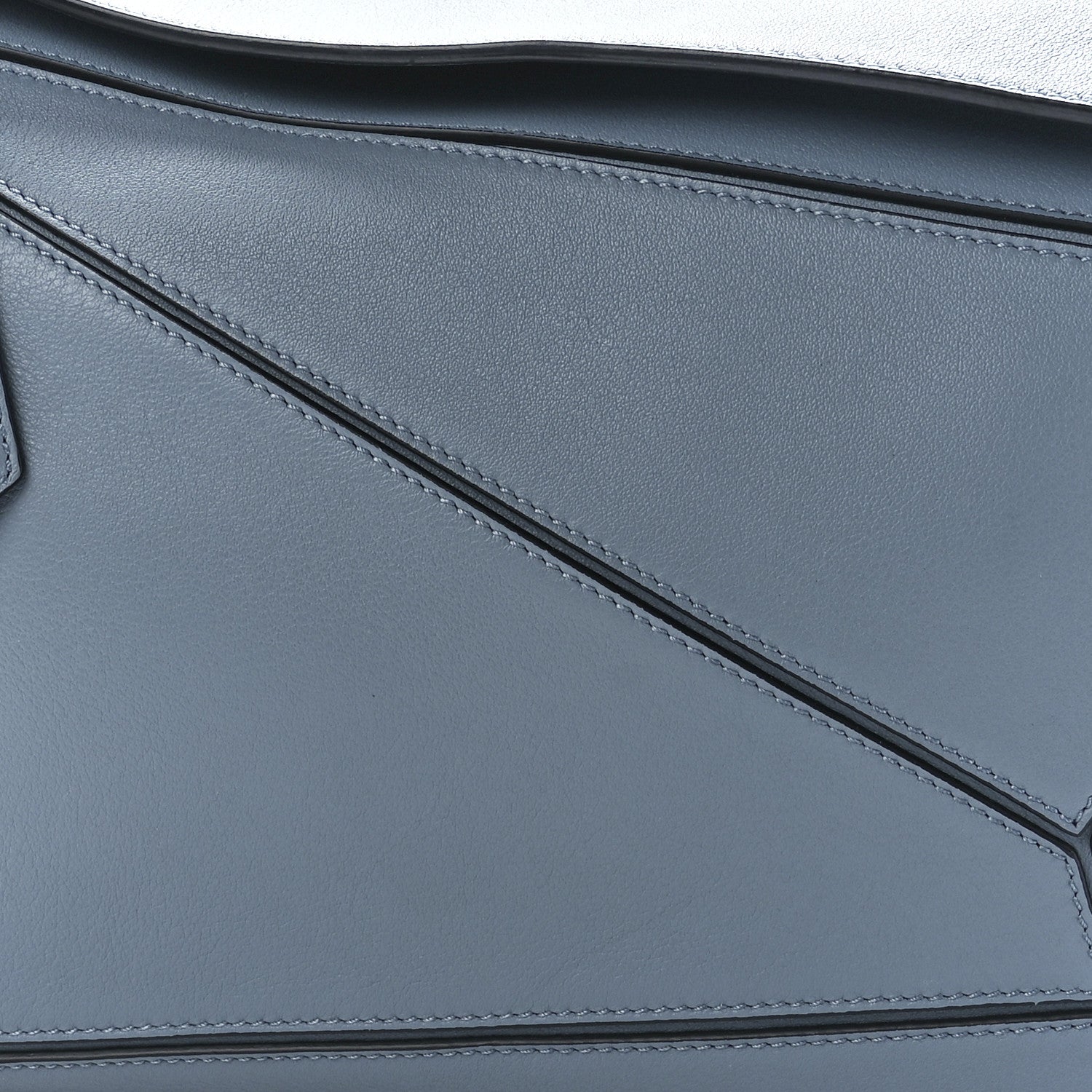 Loewe Calfskin Medium Puzzle Bag Stone Blue 8 of 11
