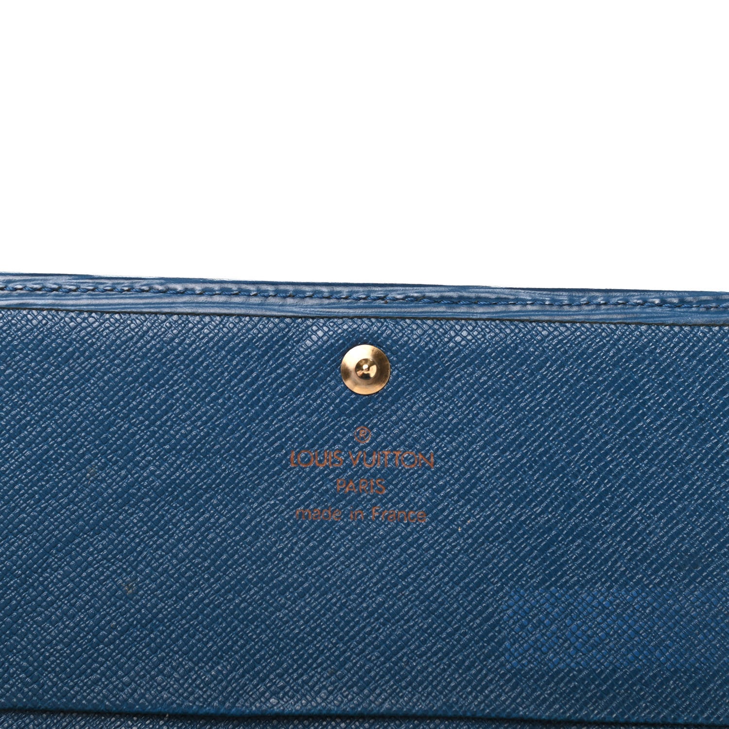 Louis Vuitton Epi Porte-Monnaie Billets Tresor Wallet Myrtille 6 of 6