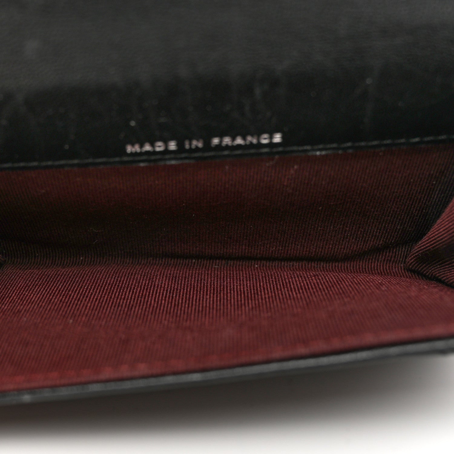 Chanel Lambskin Quilted Flap Card Holder Wallet Black 5 of 11