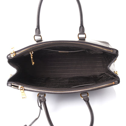 Prada Saffiano Medium Galleria Double Zip Tote Caffe 9 of 18