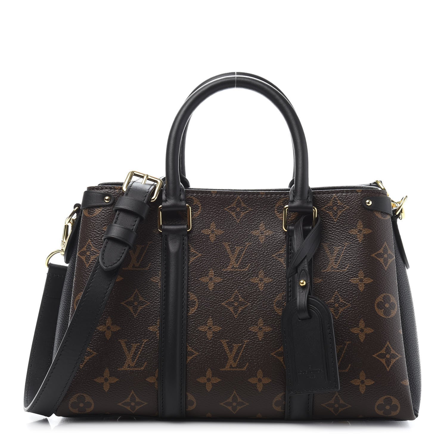 Louis Vuitton Monogram Soufflot BB Black 1 of 12