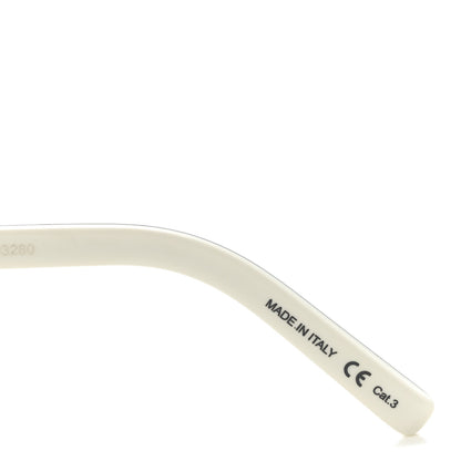 Saint Laurent Acetate Sunglasses SL 28 White Black 6 of 8