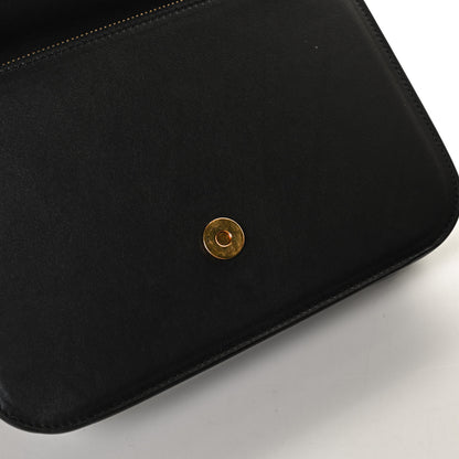 Versace Vitello Barocco Virtus Top Handle Shoulder Bag Black 15 of 17