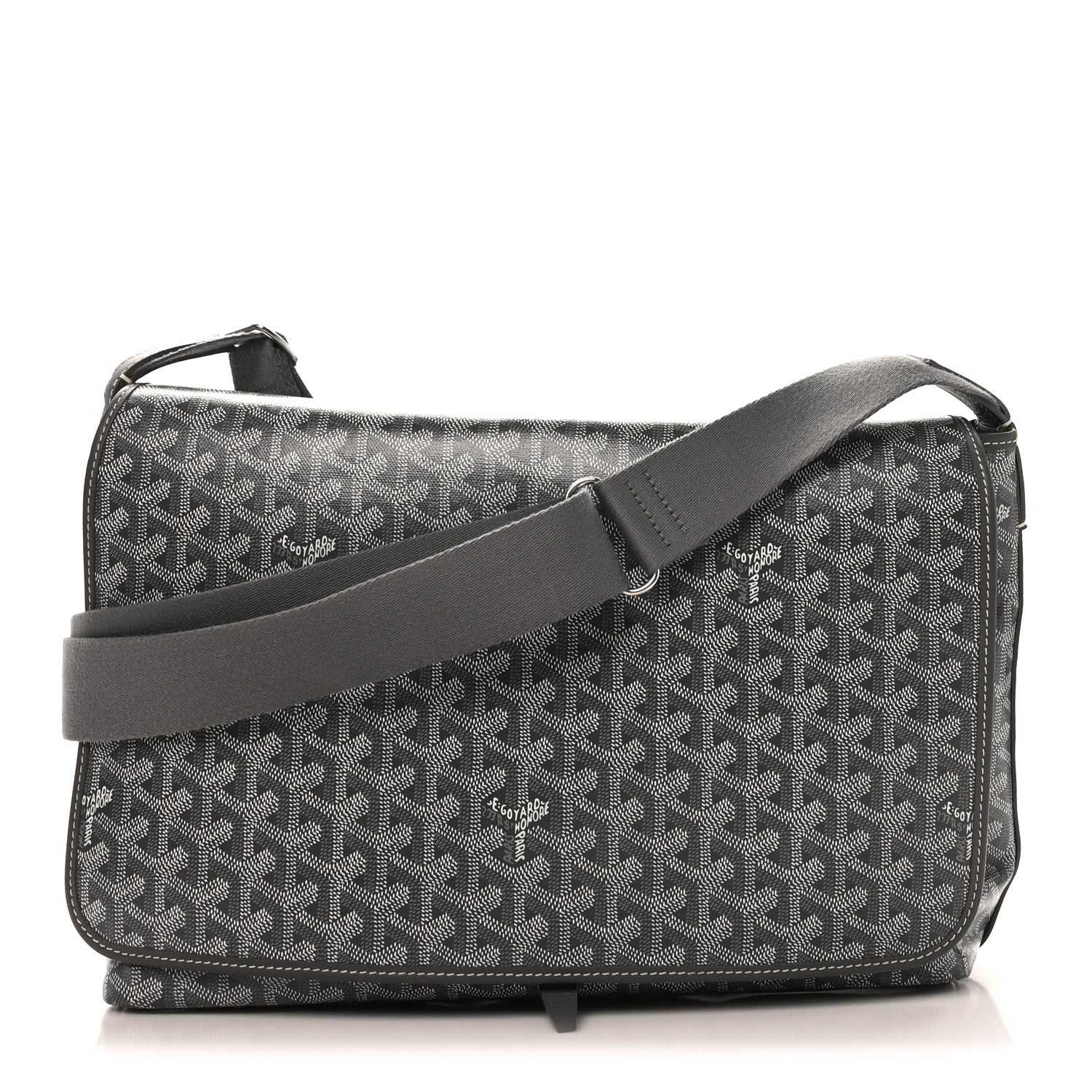 Goyard Goyardine Capetien Messenger Bag Grey 1 of 9