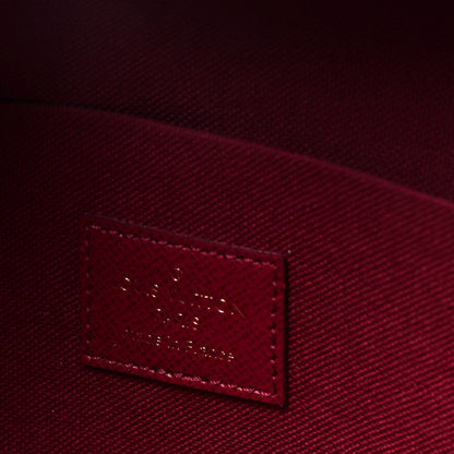 Louis Vuitton Monogram Pochette Felicie Chain Wallet Fuchsia 8 of 9