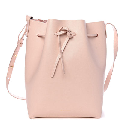 Mansur Gavriel Saffiano Bucket Bag Rosa 1 of 11