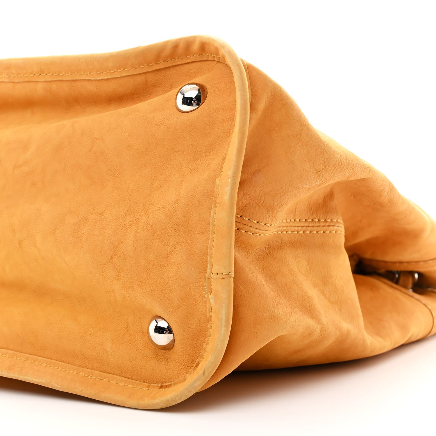 Chanel Ultra Soft Suede Calfskin Natural Beauty Tote Yellow 10 of 10