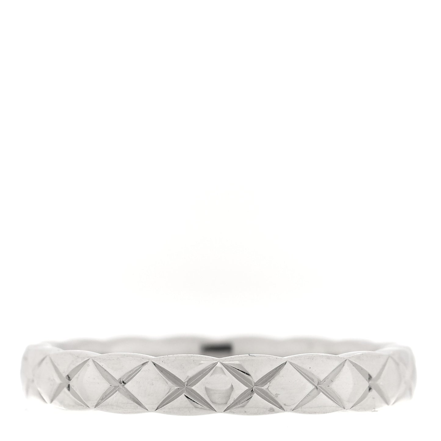Platinum Diamond Mini Coco Crush Ring 48 4.5