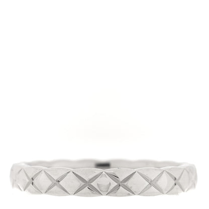 Chanel Platinum Diamond Mini Coco Crush Ring 48 4.5 3 of 4