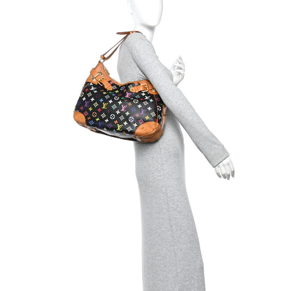 Louis Vuitton Monogram Multicolor Greta Black 2 of 11
