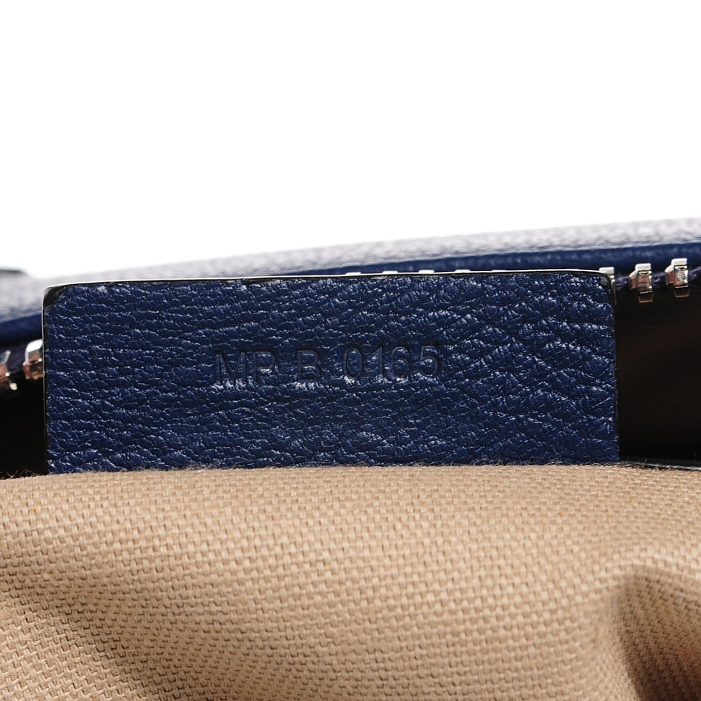 Sugar Goatskin Medium Antigona Navy
