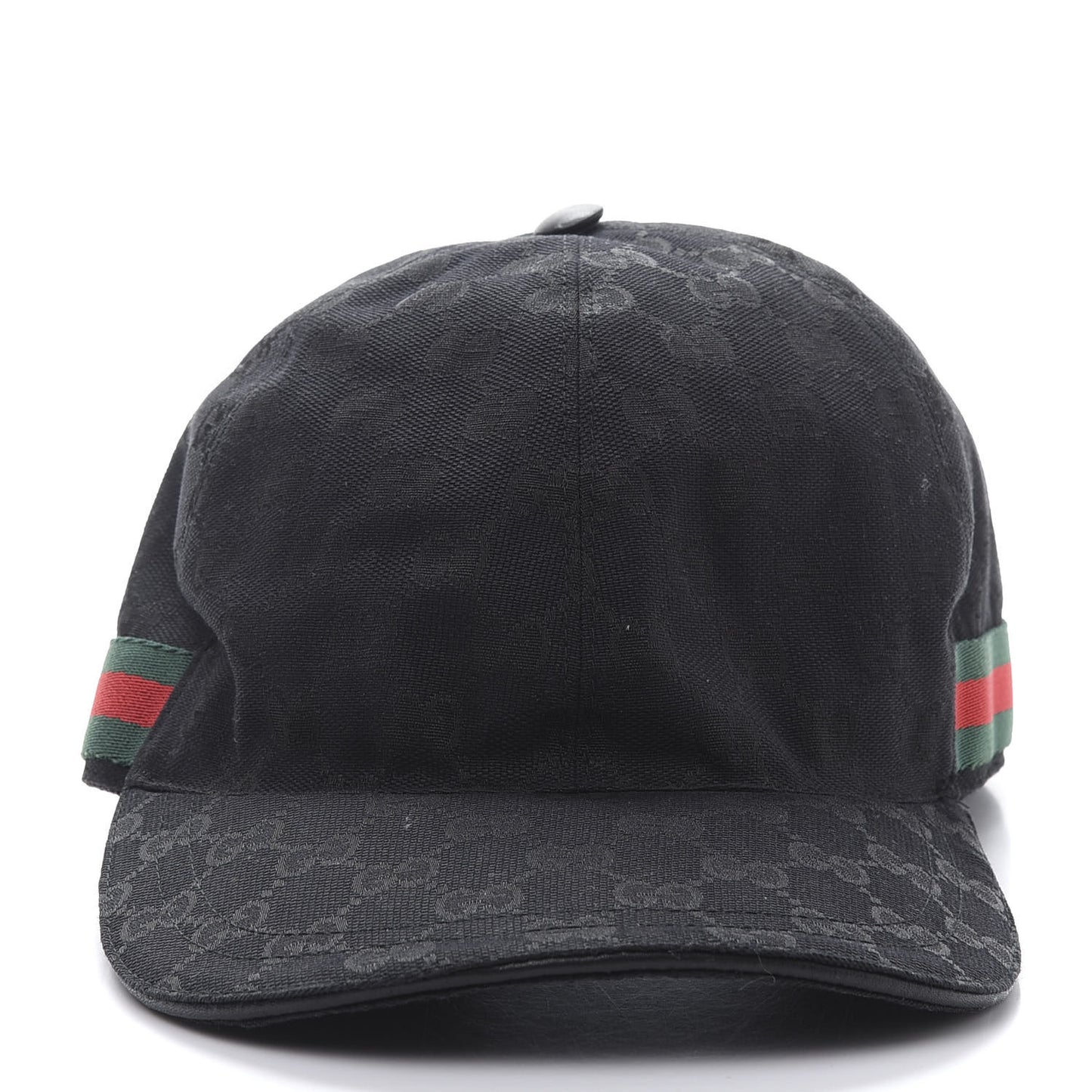 Monogram Web Baseball Hat XL Black