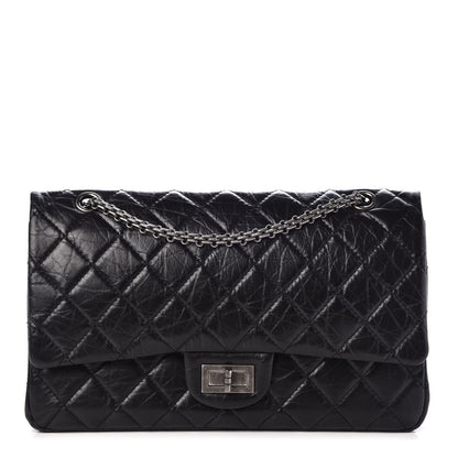 Chanel Aged Calfskin Quilted 2.55 Reissue 227 Flap Black 1 of 9