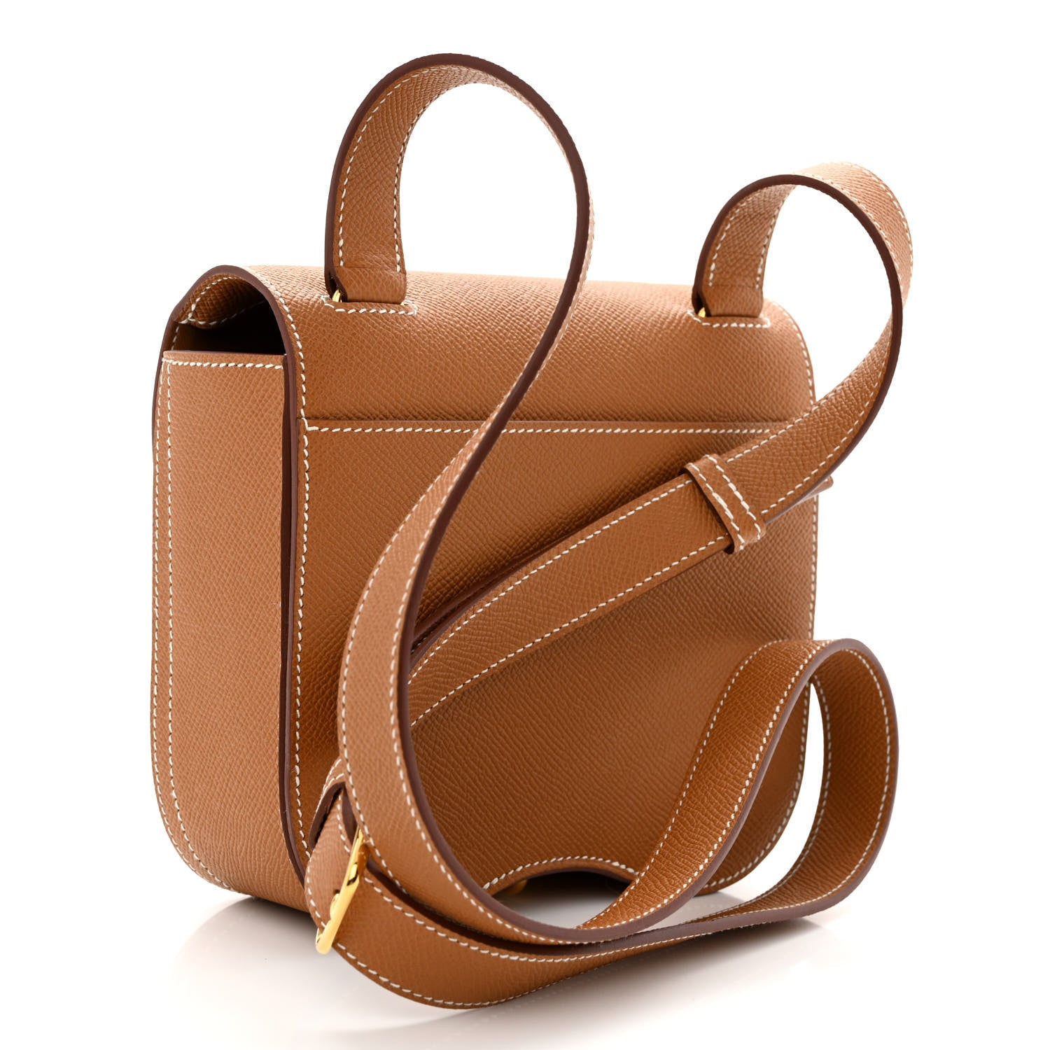 Hermes Epsom Mini Della Cavalleria Gold 3 of 11