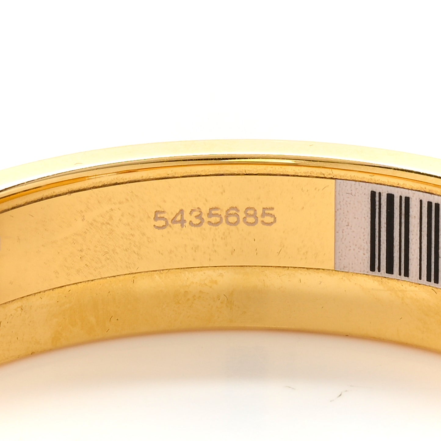 Enamel Narrow Clic Clac H Bracelet Craie