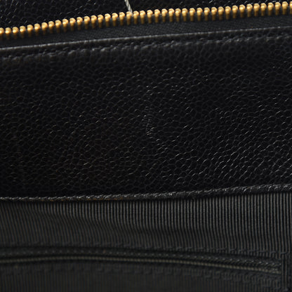 Chanel Caviar XL Weekender Bag Black 10 of 11
