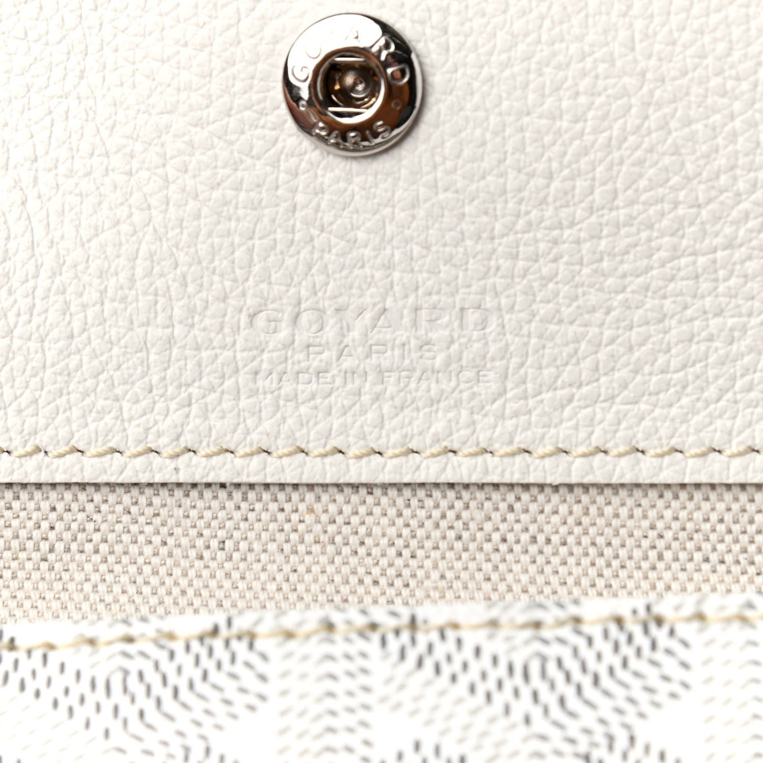 Goyard Goyardine Saint Louis PM White 7 of 11