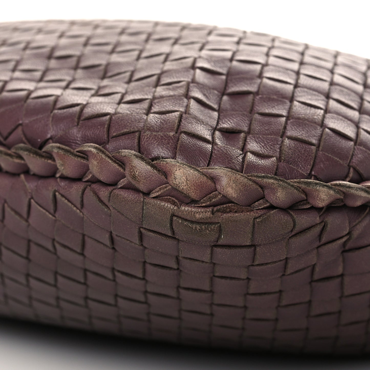 Nappa Intrecciato Medium Veneta Hobo Lila