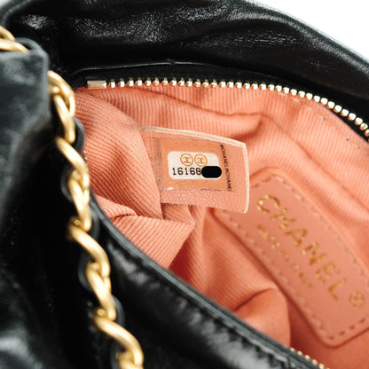 Chanel Calfskin Quilted Baluchon Black 7 of 7