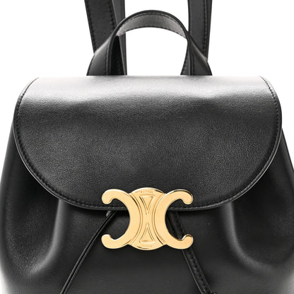 Celine Triomphe Calfskin Bonnie Backpack Black 6 of 8