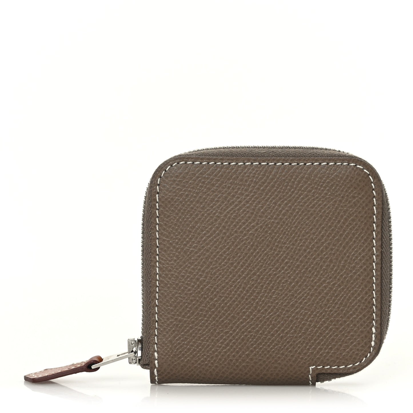 Epsom Silk'In Coin Purse Etoupe