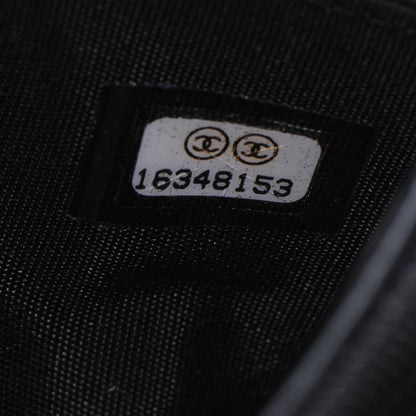 Chanel Caviar CC Wallet on Chain Black 7 of 7