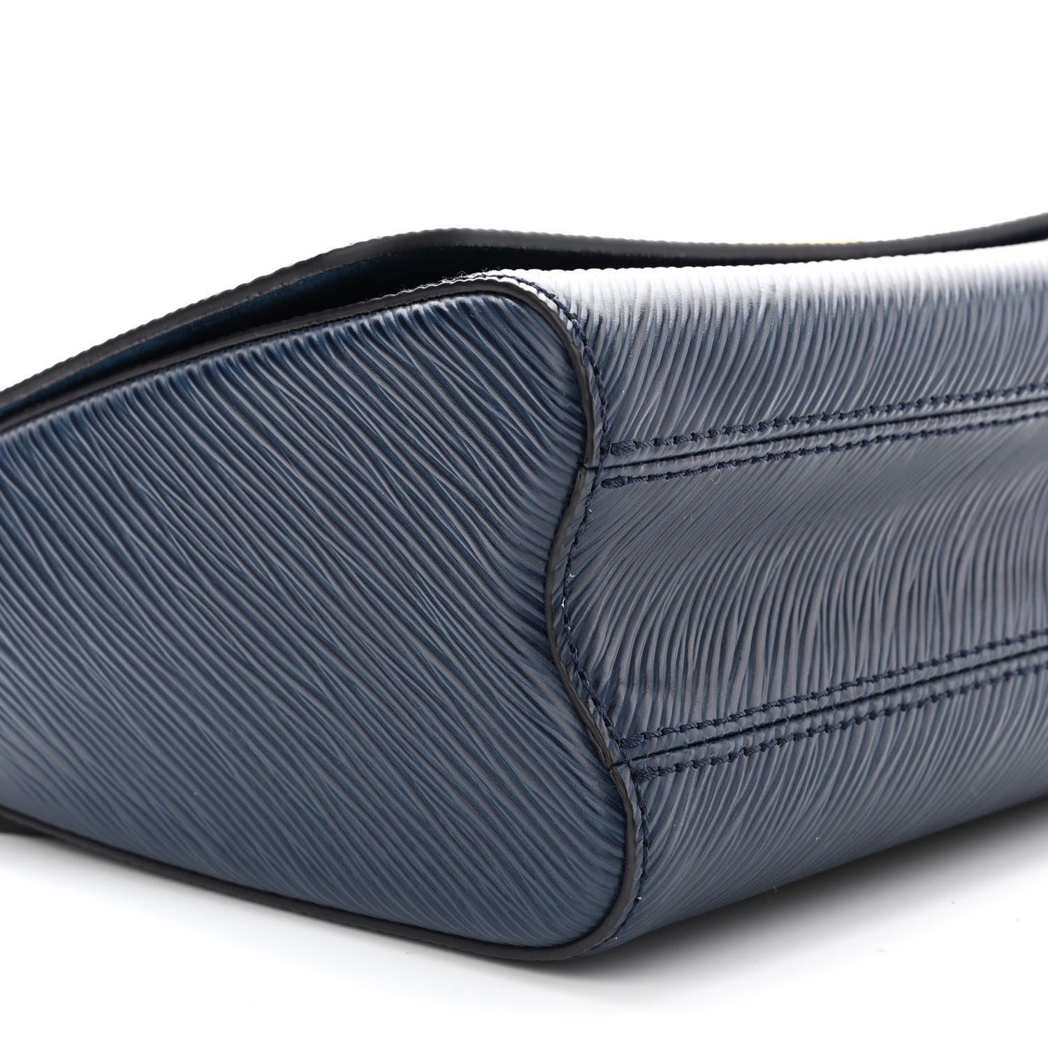 Louis Vuitton Epi Twist Shoulder Bag MM Indigo 7 of 9