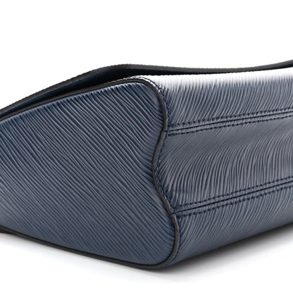 Louis Vuitton Epi Twist Shoulder Bag MM Indigo 7 of 9