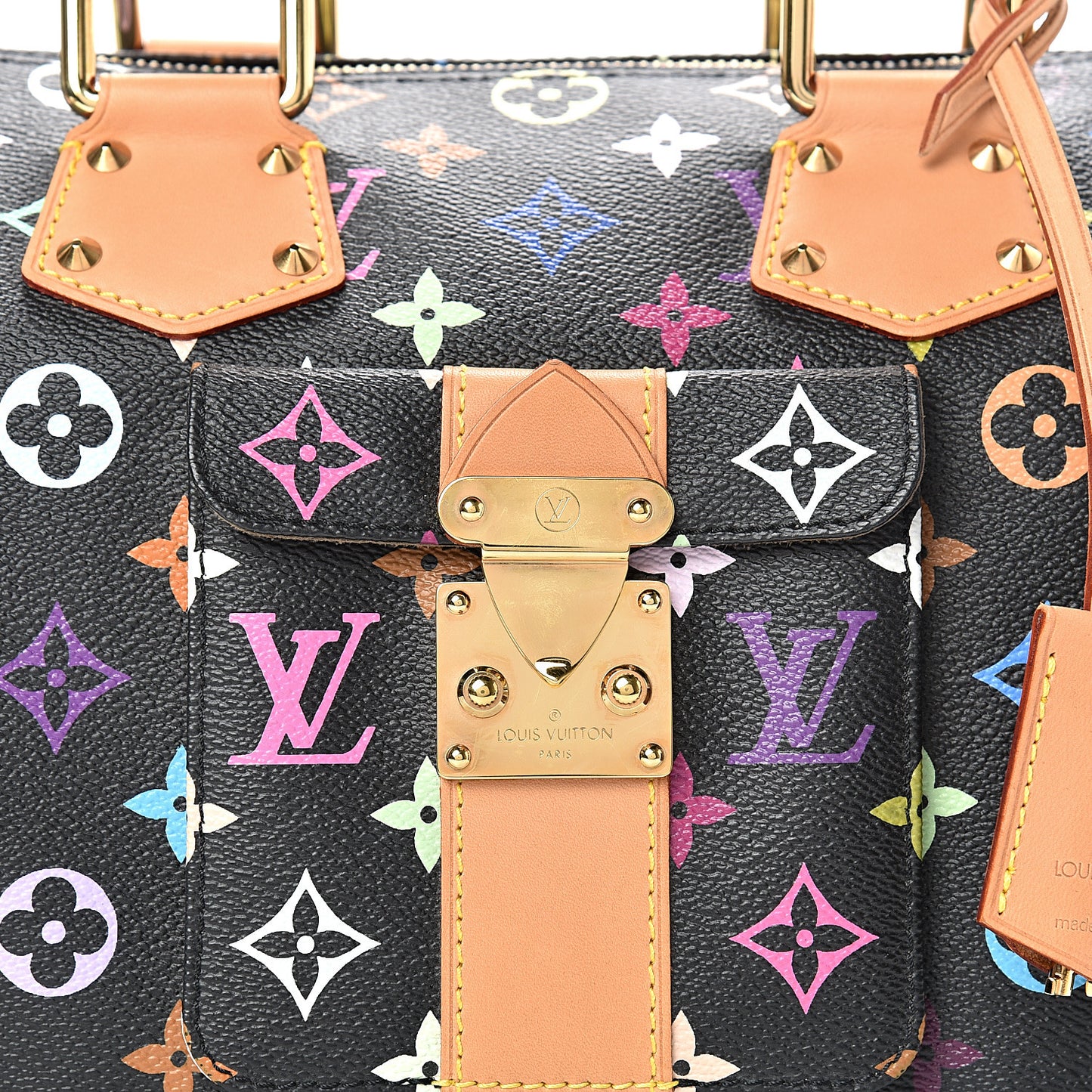 Monogram Multicolor Speedy 30 Black