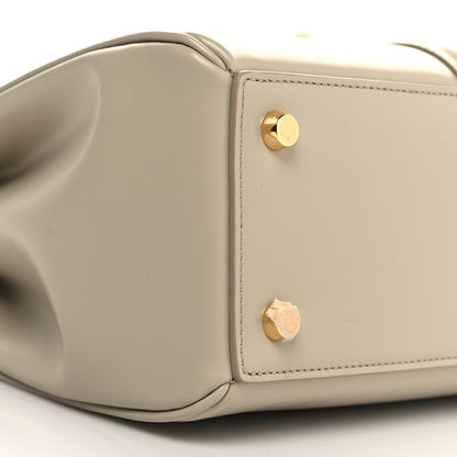 Celine Satinated Calfskin Small 16 Top Handle Bag Beige 10 of 11