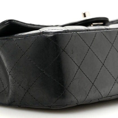 Chanel Lambskin Quilted Mini Rectangular Flap Black 9 of 15