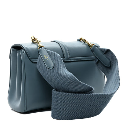Celine Smooth Calfskin Teen Soft 16 Shoulder Bag Blue Grey 3 of 9
