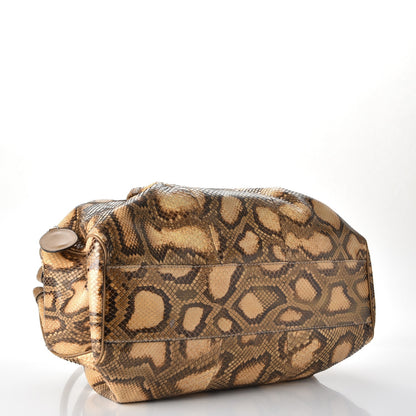 Gucci Python Large Sukey Tote Brown 4 of 10