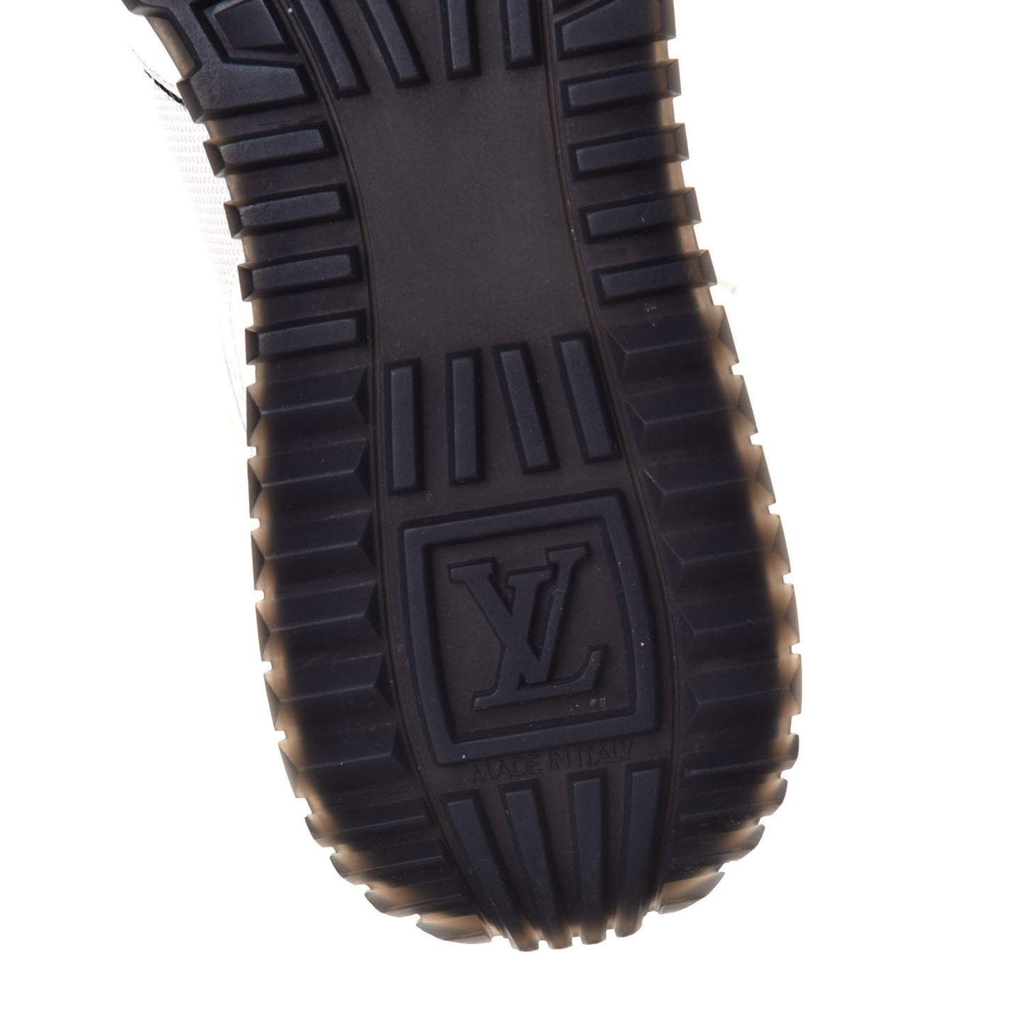 Suede Monogram Run Away Sneakers 38 White