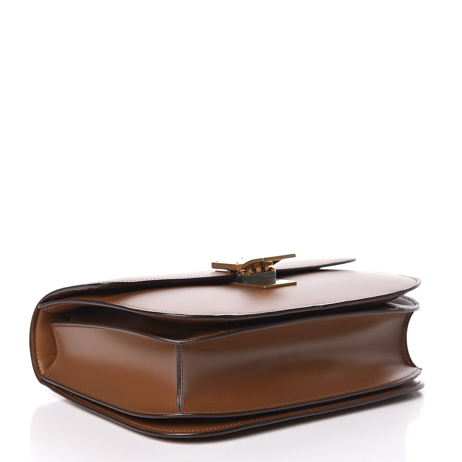 Celine Box Calfskin Medium Classic Box Flap Bag Camel 4 of 11