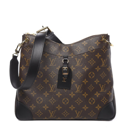 Louis Vuitton Monogram Odeon MM Black 1 of 9