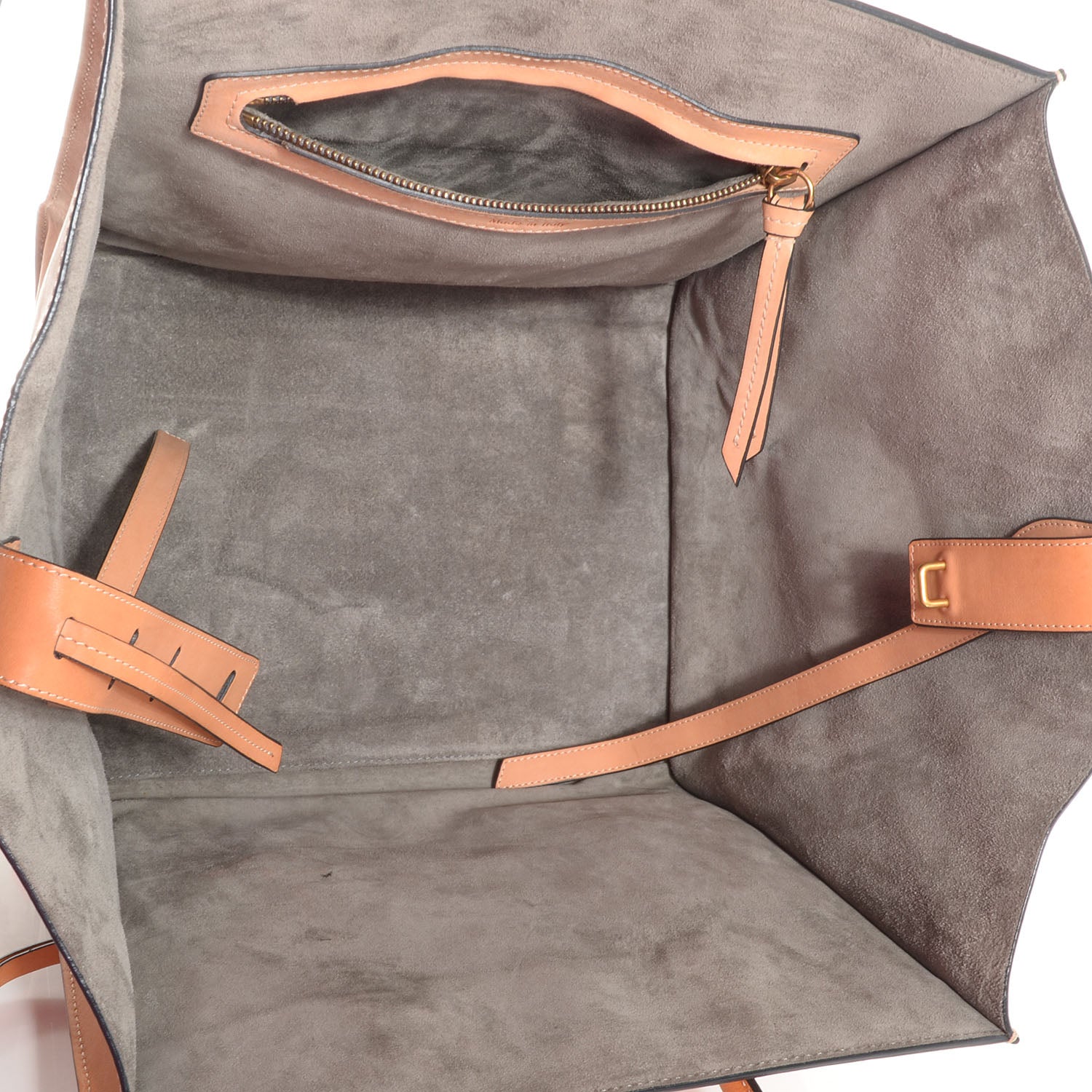 Celine Natural Calfskin Medium Phantom Luggage Tan 9 of 9