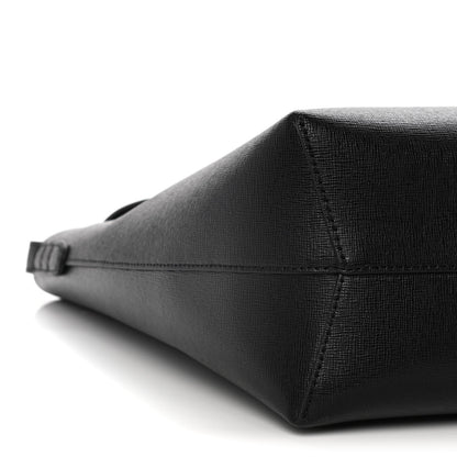 Mansur Gavriel Saffiano Bucket Bag Black Flamma 8 of 11