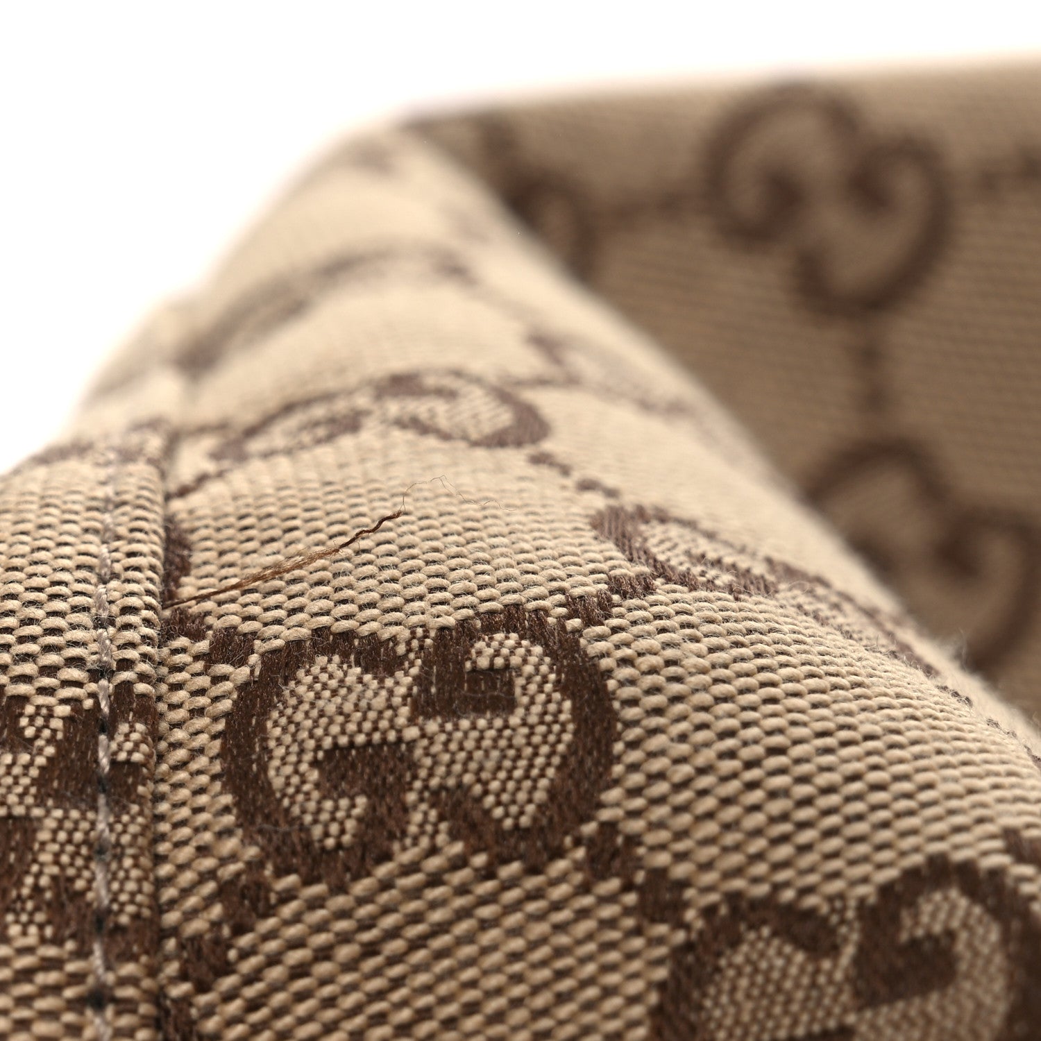 Gucci GG Monogram Web Large Giglio Tote Beige Brown 12 of 12