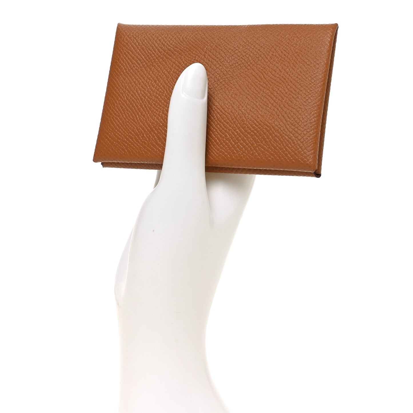 Epsom Calvi Card Case Gold