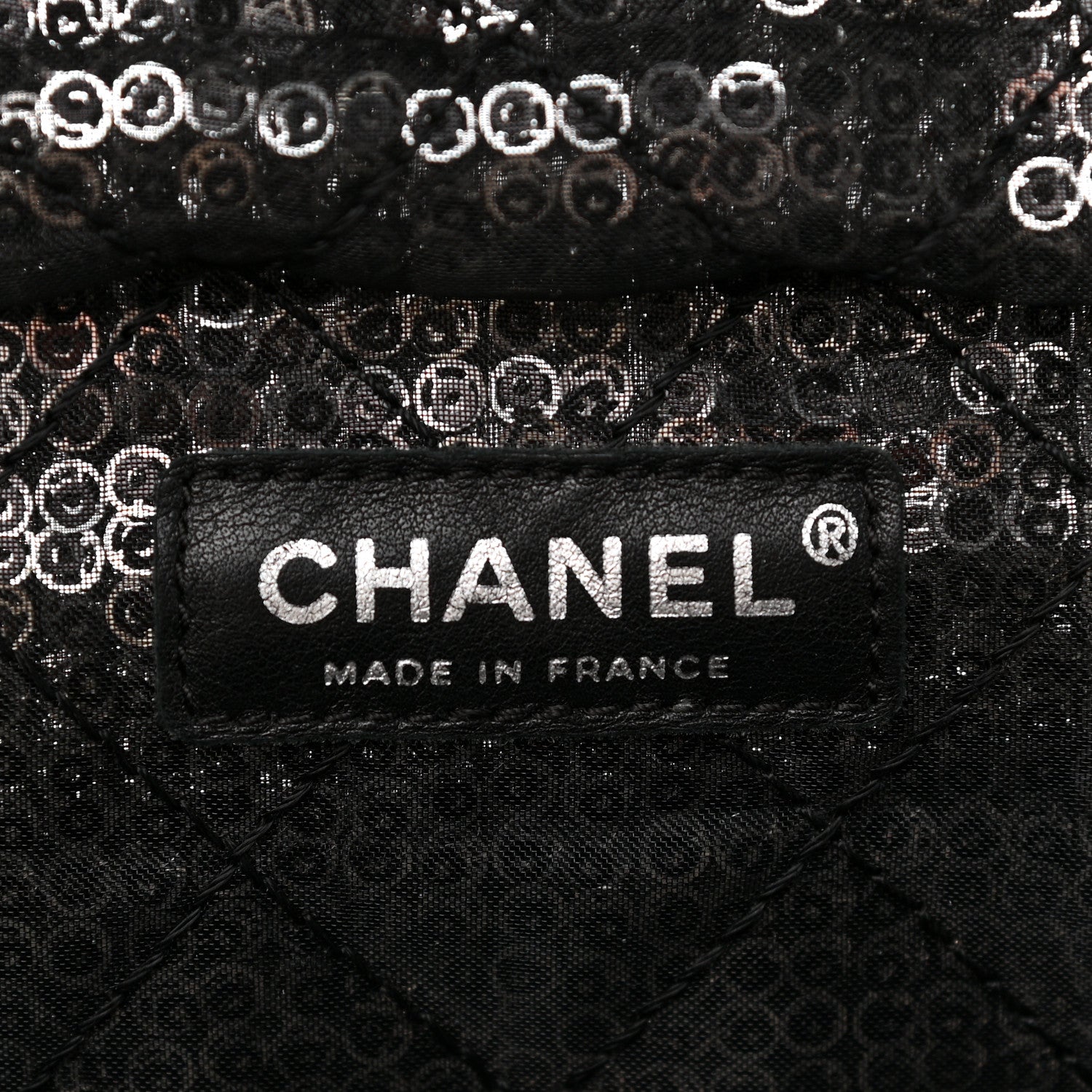 Chanel Hidden Sequin Maxi Flap Black 5 of 11